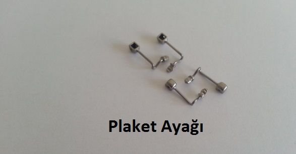 PLAKET AYAĞI-6 ÇİFT